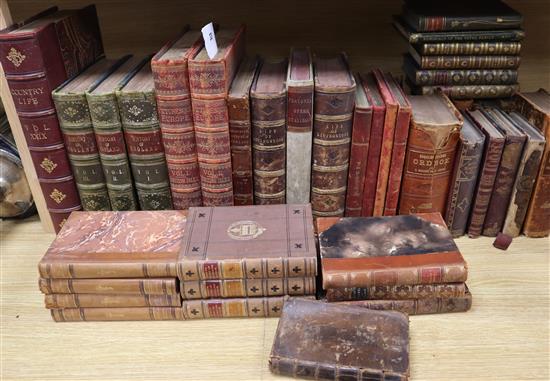 A quantity of assorted Victorian and later decorative bindings